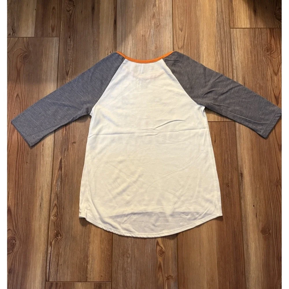 Peanuts Halloween‎ Squad T-Shirt Medium Raglan 3/4 Sleeve Top